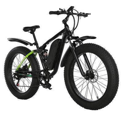 Dual motor Fat Tire Electric Mountain Bike 30KMH Multimodes for adults