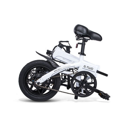 Vector Controlled Fat Folding Electric Bike , 32km/H 14 Folding Electric Bike