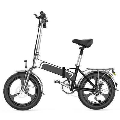 7speed Lightest Folding E Bike , Ultra Light Electric Folding Bike 36V