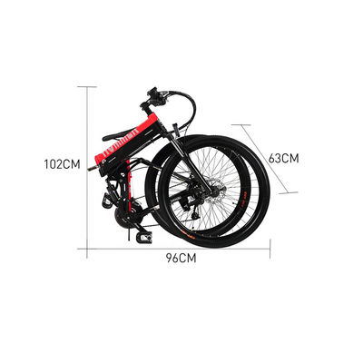 23kg Lightweight Electric Folding Bike MTB 250w For Multiapplication