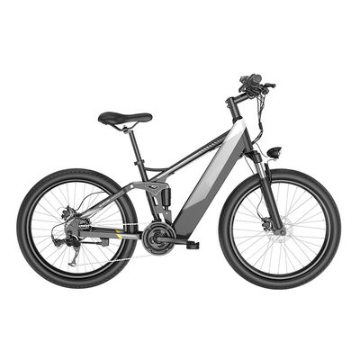 27Speed Pedal Assist Electric Bicycle Shimano Geared With 2.5 Tire