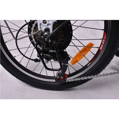 500W 20 Folding E Bike , Light Foldable Ebike With 10Ah Detachable Battery