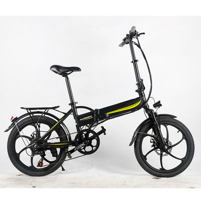 20x1.95 Lightweight Electric Folding Bike 50km/H Max Speed With KMC Chain