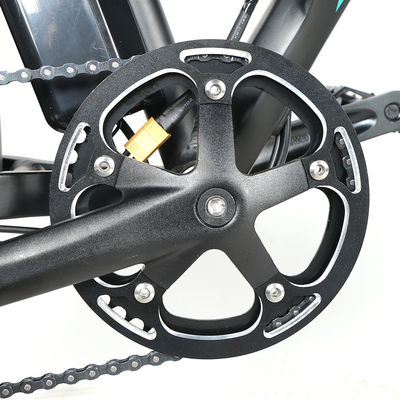 48V Electric Folding Fat Tire Bike 50-60km Range With Shimano Derailleur