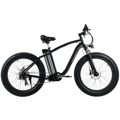 Mudguards Electric Fat Tire Mountain Bikes 26in With SR Saddle
