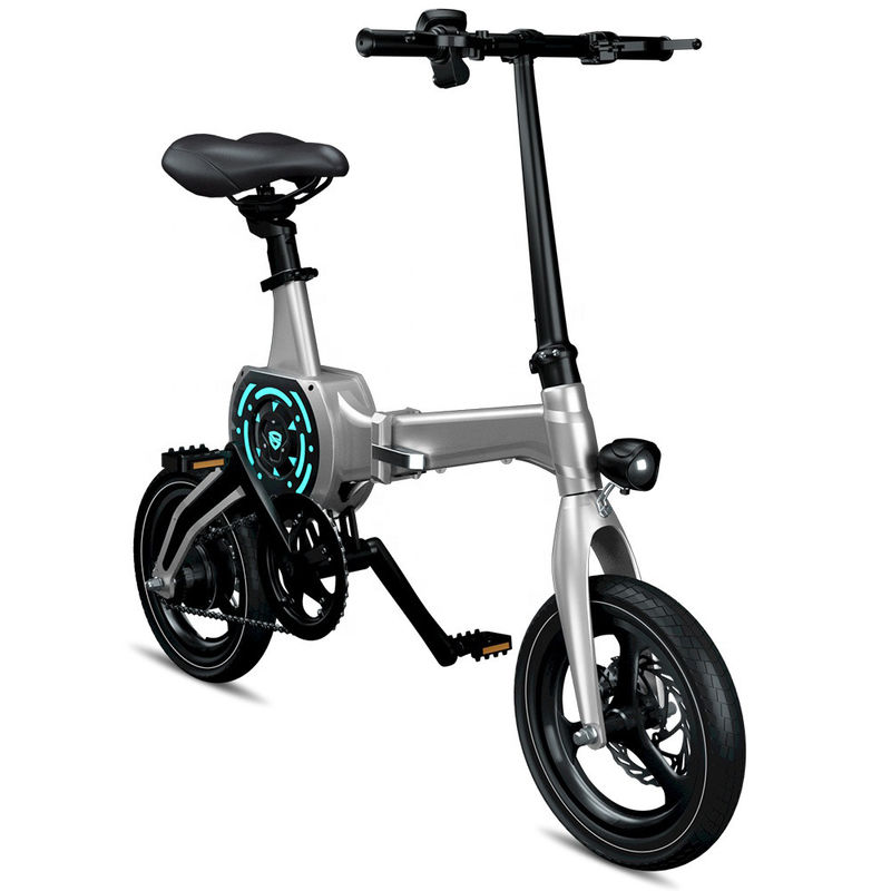 14 Inch Small-sized Driving Booster Battery Folding Electric Bicycle Bike Lithium Battery Ce LCD Aluminum Alloy