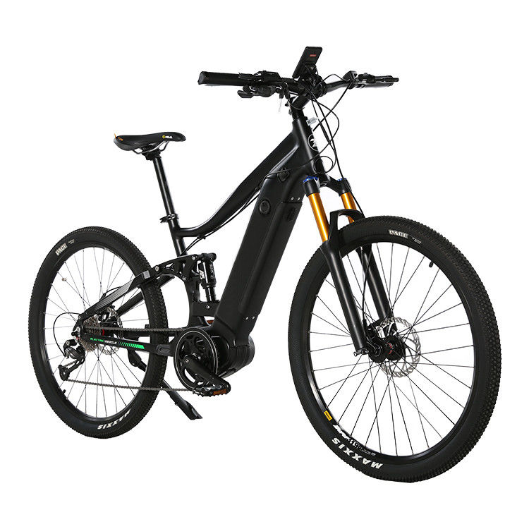 9Speed Off Road Electric Mountain Bike 0.25KW With Shimano Brake