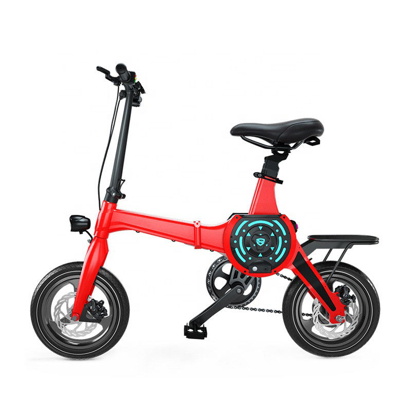 Electric Bike for Adults 450W eBike with 18.6MPH up to 28 Mileage 14inch Air-Filled Tires