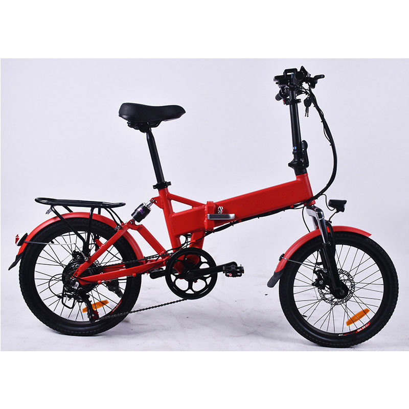 48V Lightweight Foldable Ebike , Folding Electric Bike 20 Inch Autoguard