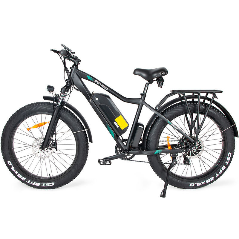 26 Inch Mountain Beach Electric Bicycle Ebike Fat Tire For Adults 48V