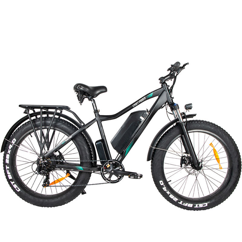 7Speed Fat Tire Electric Mountain Bike 26in 20 Miles Endurance