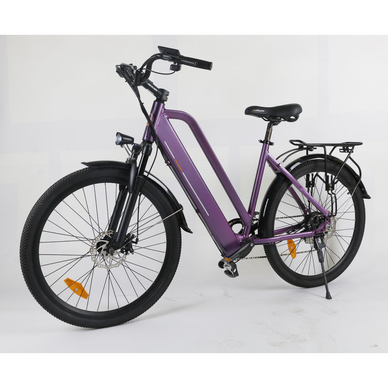 21Speed Lightweight Ladies Electric Bike With 27.5x1.95in Tires